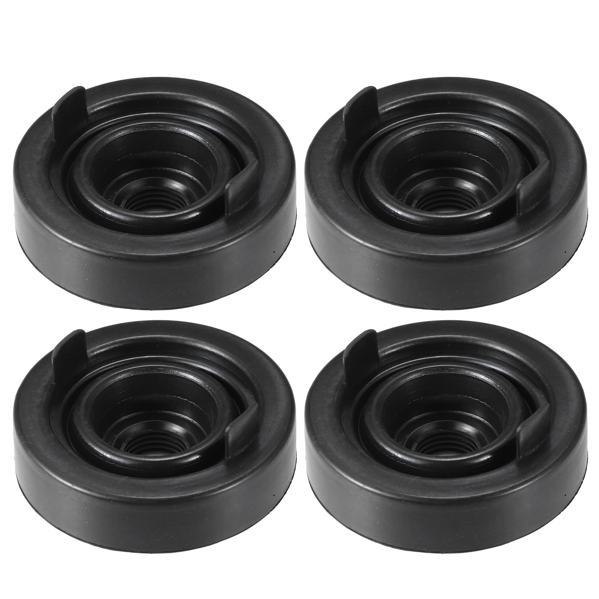 Photo 1 of Motoforti Universal Automotive Headlight Dust Cover Headlight Dust Caps for Led, 80mm, Rubber, Black, 4pcs