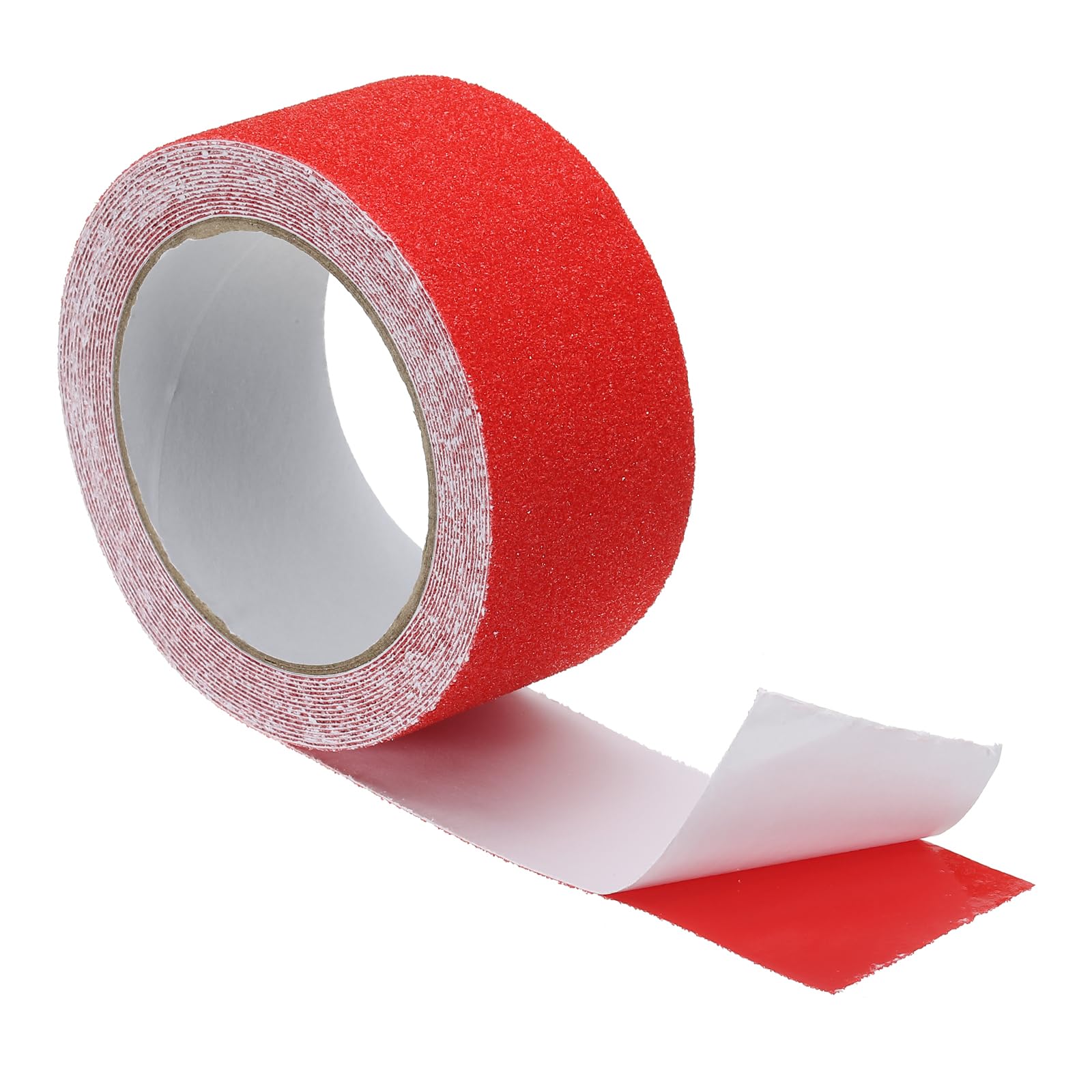 PATIKIL 2 Inch x 16 Ft/5cm x 5m Anti Slip Traction Tape, Non-Slip Grip Tape Non Skid Tread Safety Tape for Stairs Steps Scooter Deck, Red
