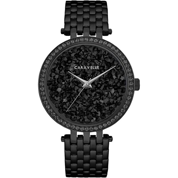 Amazon.com: Peugeot Swiss Ladies Black Rose Gold Ceramic  display picture 1