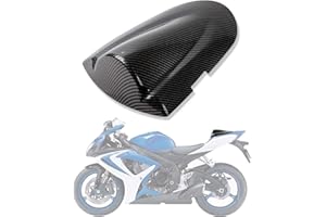 Motorcycle Rear Passenger Seat Fairing Cover Cowl Tail Section Motorcycle Fairing for GSXR600 750 K6 2006-2007, Carbon