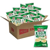 Herr's Sour Cream and Onion Potato Chips 1.5oz (Pack of 24 bags)