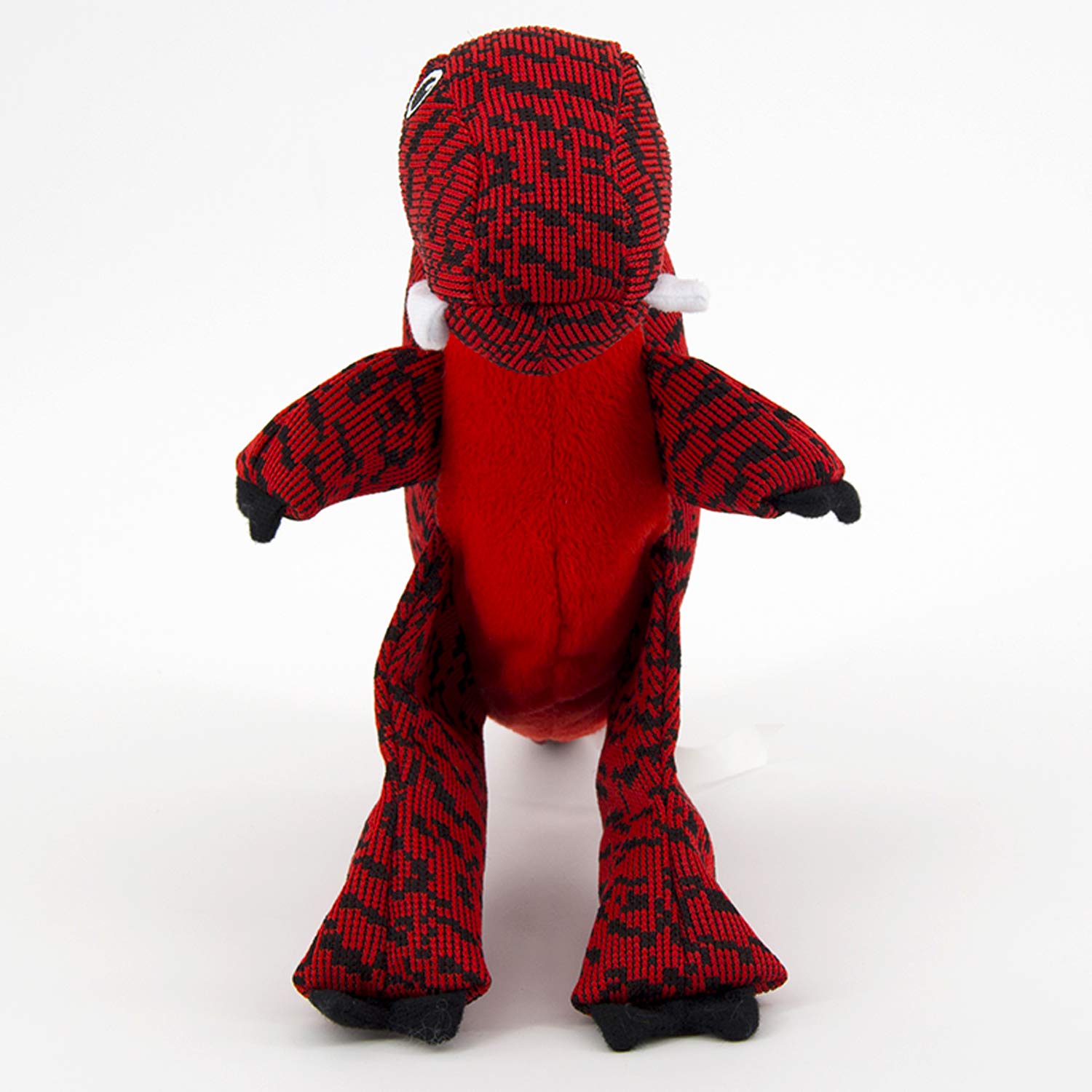 AXEN Cute Flyknit Durable Squeaky Dinosaurus Tyrannosaurus Dog Toy for Aggressive Chewers, 10\