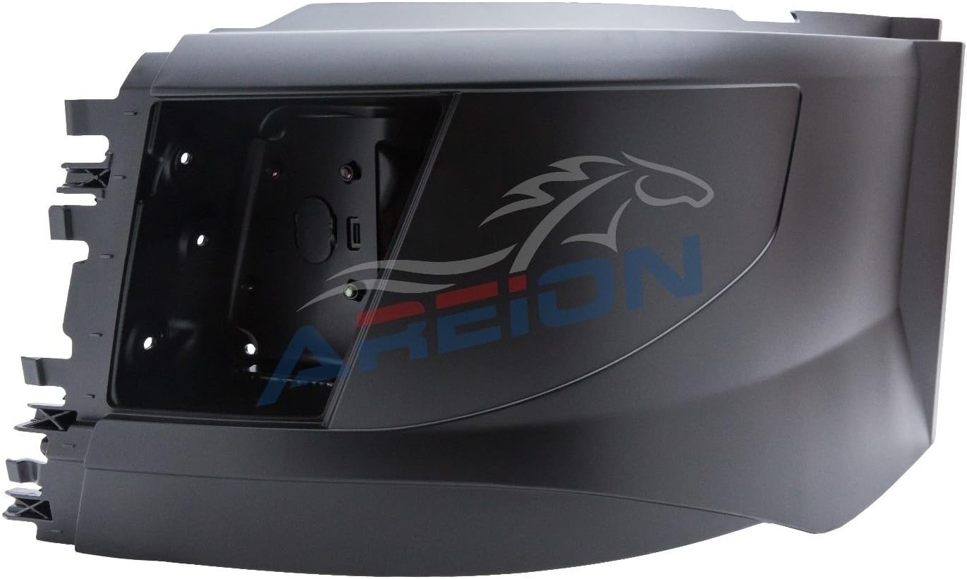 Volvo VNL Bumper Extension Corner with Fog light Holes | Driver Side Only | Volvo 2015-Newer | Ready to Paint | Direct OEM Replacement 82741344 | Areion