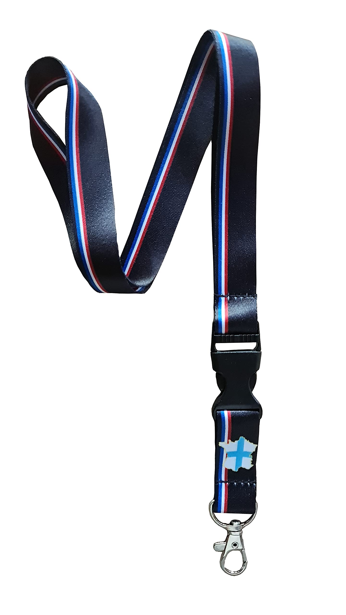 Region Badge Holder Key Ring with Clip (Marseille)
