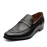Dunross & Sons Men's Dress Slip-on Penny Loafers