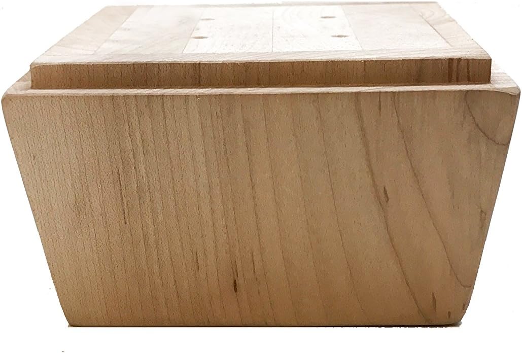 Best wood furniture legs 4 inch unfinished
