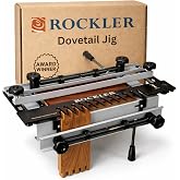 Rockler Dovetail Jig with Router Template Kit, Fits Stock up to 11" | Dovetail Jig &ndash; Precise Joinery Results &ndash; Dovetail Jig Kit &ndash; Fits Stock up to 11 Inches &ndash; Complete Routing Accessories