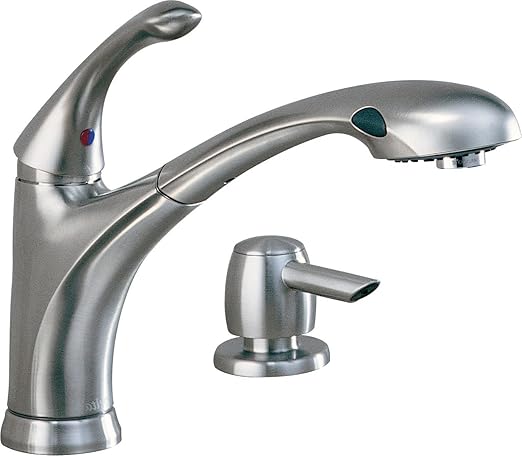 Delta 16927 Sssd Dst Debonair Single Handle Pull Out Kitchen