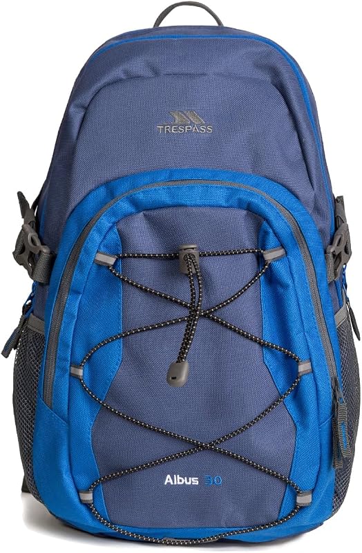 Albus Sac à Dos Mixte Adulte, Bleu, 30 l