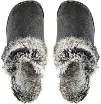 fluffy mules shoes