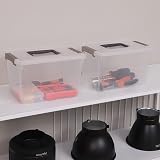 Citylife 8 Pack 5L Clear Storage Boxes with Lids 26x18x15 cm view 5