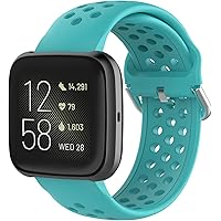 Pailebi Sport bands Compatible with Fitbit Versa 2 and Fitbit Versa/Versa Lite/Versa SE/ Soft Replacement Sport…