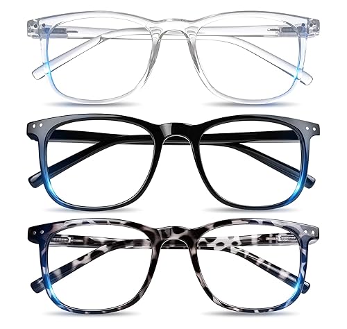 Blue Light Blocking Glasses, Blue Blocker Computer Glasses for Men