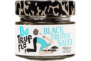 Be Truffle - Black Truffle Sauce - 100% Made in Italy - Vegan, Gluten-Free, Cholesterol-Free (2,8 OZ - 80g)