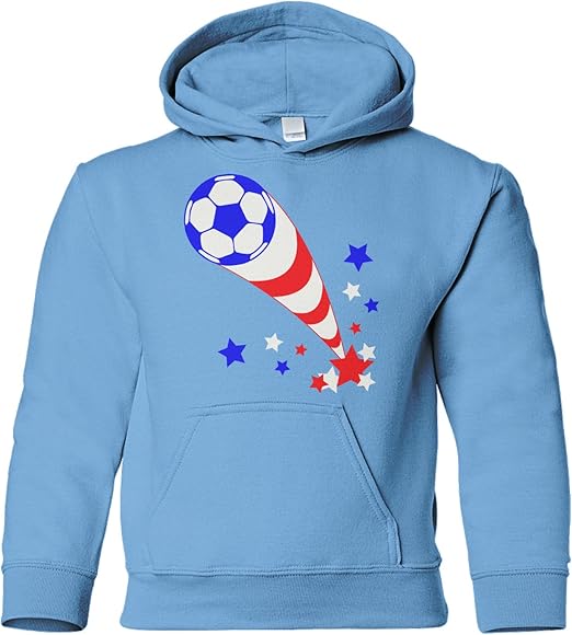 light blue captain hoodie