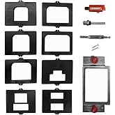 Milescraft 1220 Hinge Mate 350 &ndash;Complete Hinge Installation Kit-Rout Mortises on Doors, Jambs, Latches &amp; Strike Plates -Includes All Hardware for 1-3/8in &amp; 1-3/4in Doors &amp; 2-1/2 in to 4.5in Hinges