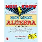 Must Know High School Algebra, Second Edition