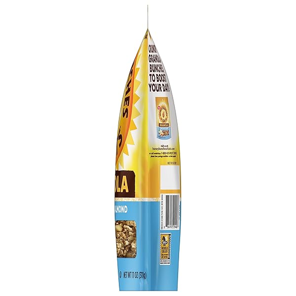 HONEY BUNCHES OF OATS FRENCH VANILLA GRANOLA CEREAL AND SNACK, GOOD SOURCE OF FIBER, MADE WITH WHOLE GRAIN BREAKFAST CEREAL, 11 OUNCE POUCH