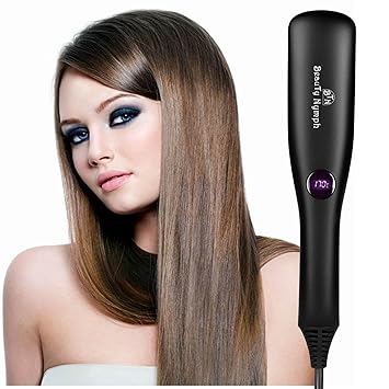 damaged hair from straightening iron