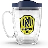 Tervis Classic Tritan 16OZ | MLS Nashville SC - Primary Logo | Made in America, BPA/PFAS Free, Double-Wall Vacuum Insulated, Keeps Drinks Hot