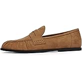 QIY Penny Loafers for Women Flats Shoes Women Dressy Comfortable Moccasins Womens Slip on Loafers Shoes Comfortable Work Flats