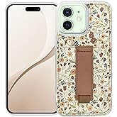 Walli Cases for iPhone 12/12 Pro Case Aesthetic Wallet Phone Case Card Holder, Securely Holds up to 2 Cards - Cute, Trendy Phone Cover for Women, fits iPhone 12/12 Pro, with Kickstand & Finger Strap