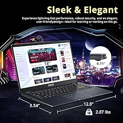 ASUS 2024 Newest Business Laptop, 14" FHD