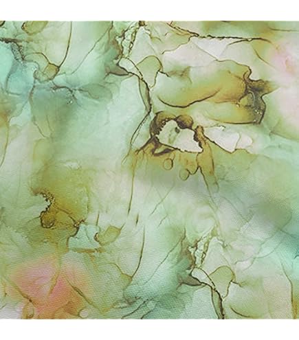 thumbnail image 2 of Soimoi Poly Georgette Green Fabric - By The Yard - 52 Inch Wide - Leaves & Floral Bunch Floral Material - Wholesome And Nature-Inspired Prints For Stylish Projects Printed Fabric 2 of 12