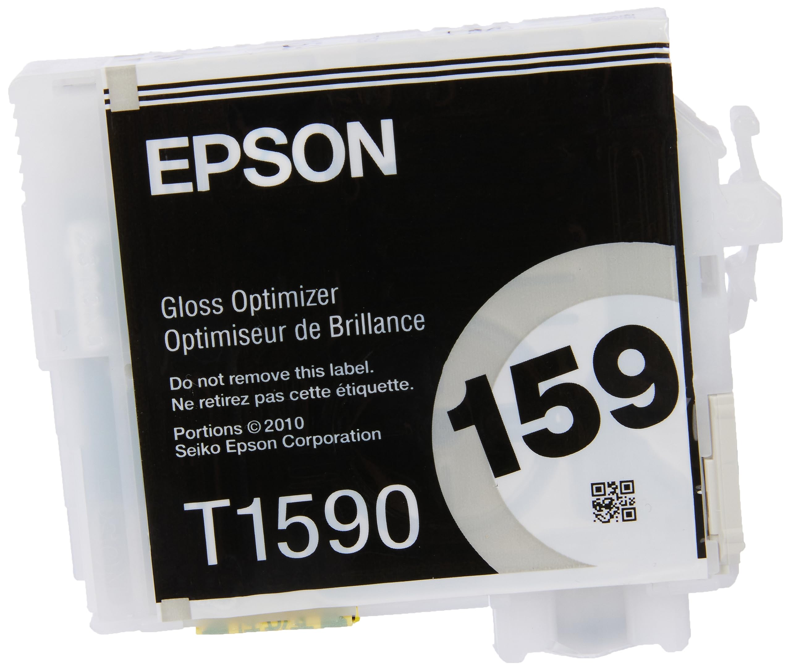 Epson T1590 Gloss Optimiser, Ink Optimiser Cartridge, Multi-coloured, Genuine
