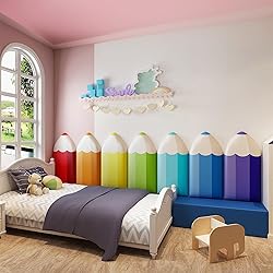 3D Anti-Collision Wall Padding, Pencil Shaped