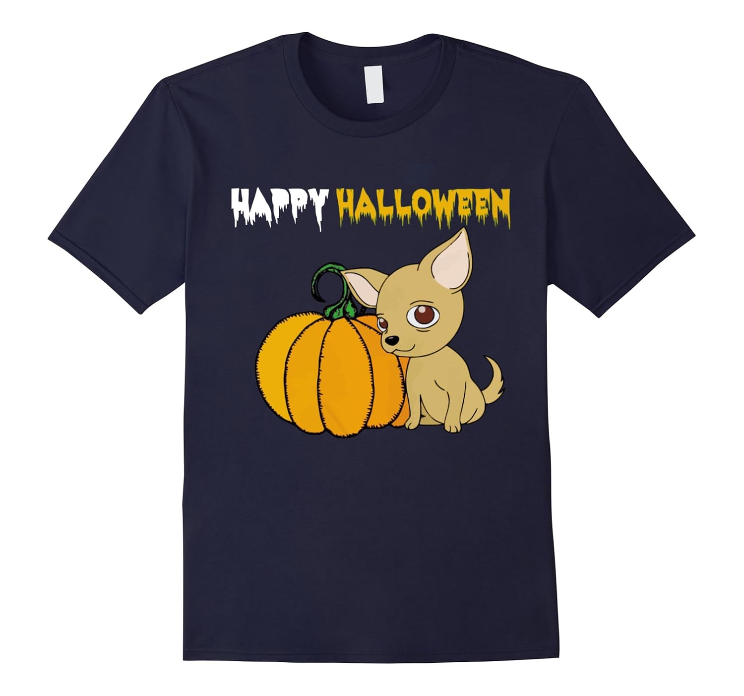 Happy Halloween Chihuahua t Shirt-ANZ