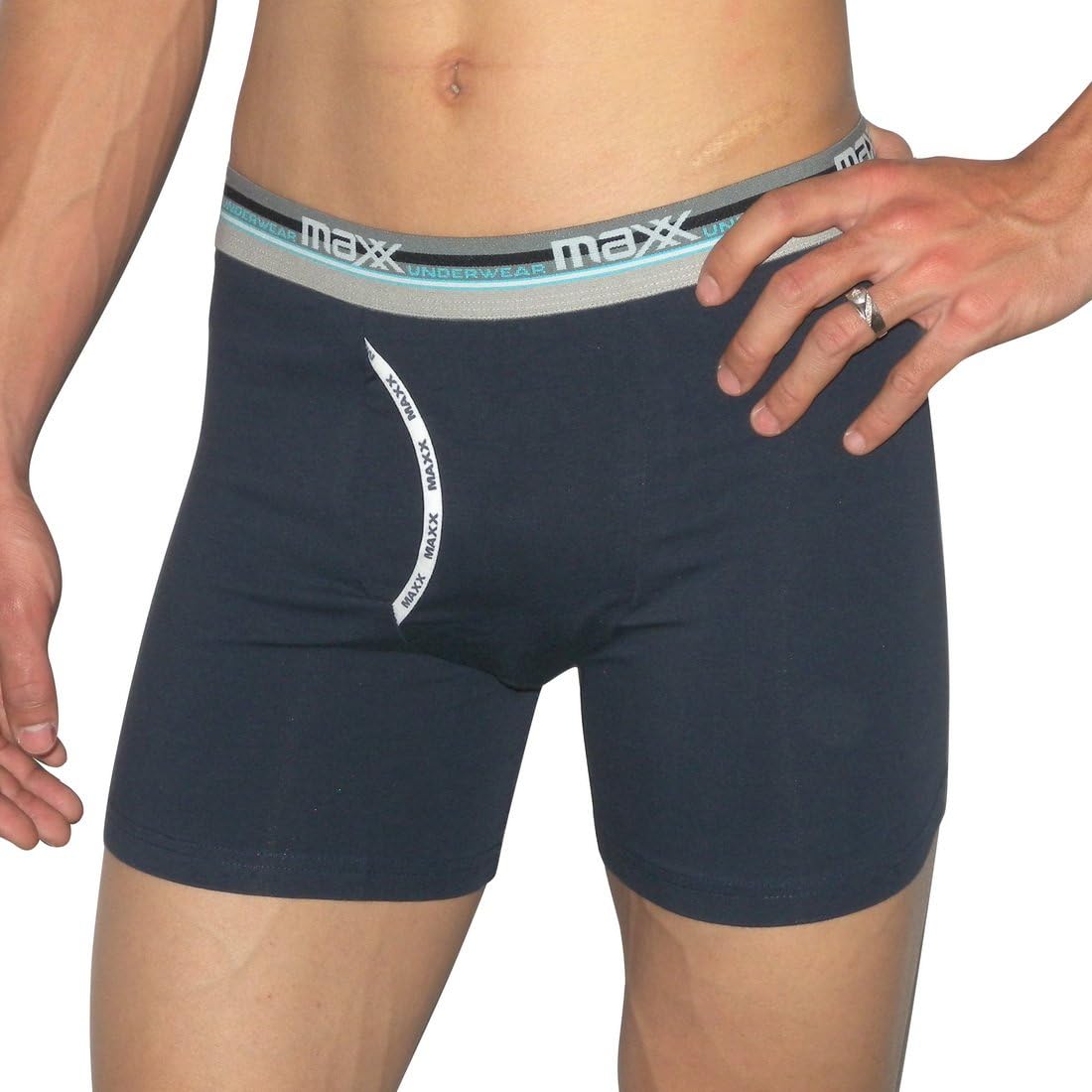 Mens Maxx Athletic Comfortable Fit Stretch Underwear Boxer Briefs