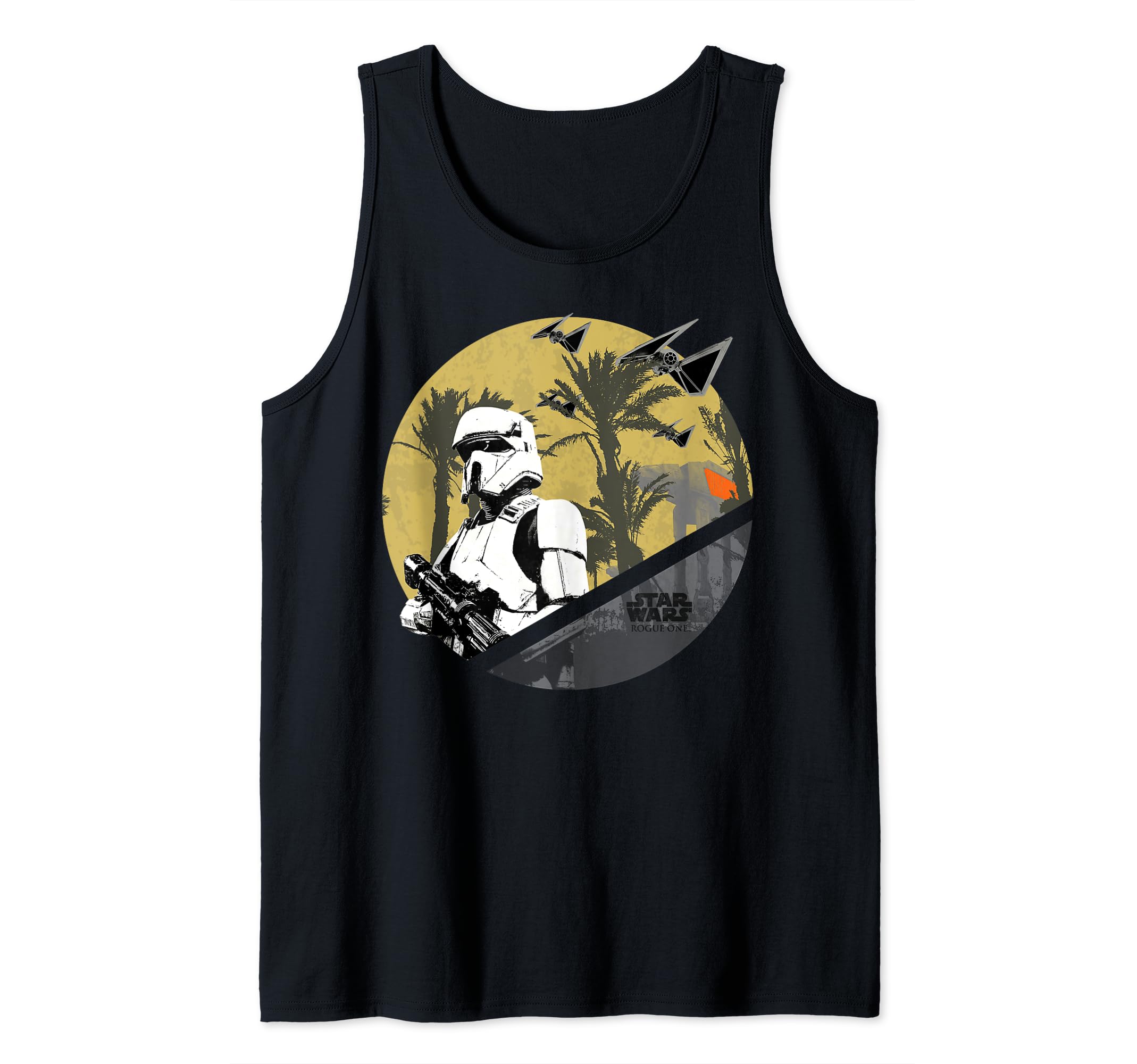 Star Wars Rogue One Scarif Trooper AT Badge Tank Top