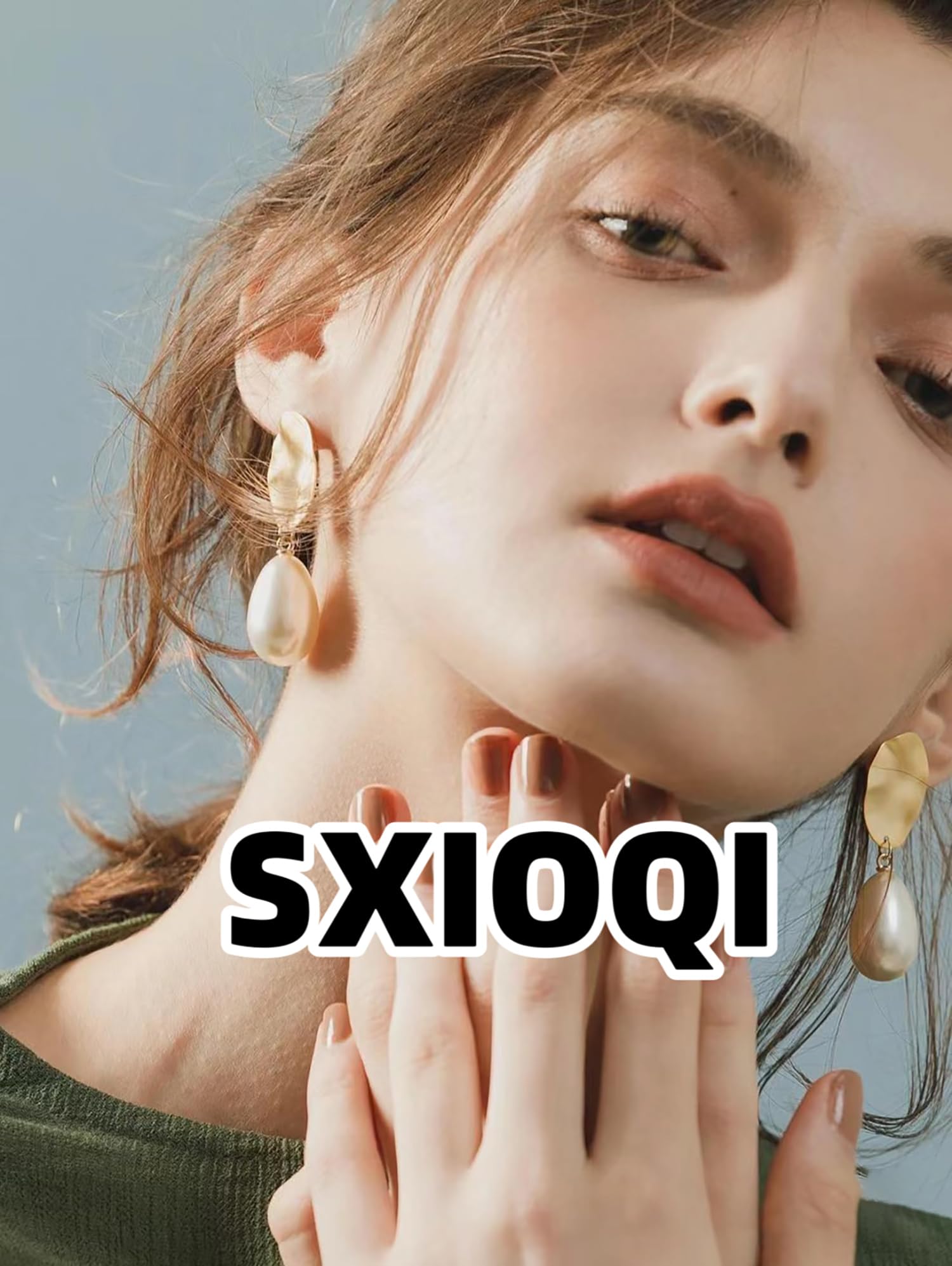 Spring Press On Nails Medium Almond Fake Nails Flower Nails Press Ons Acrylic False Nails With Flower Daisy Designs Full Cover Glue On Nails Artificial Stick On Nails For Women 24Pcs - Image 7