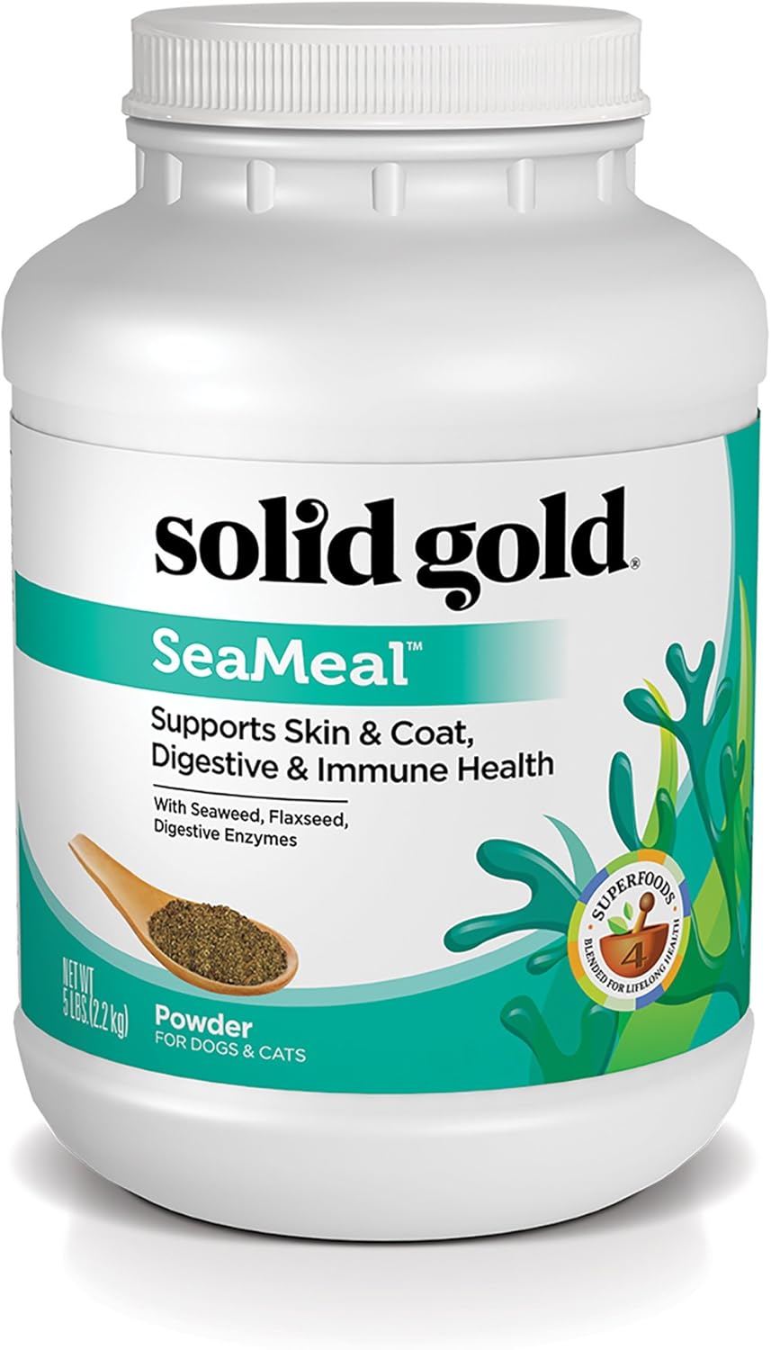 solid gold seameal for dogs