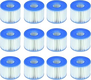 Intex 29001E B00PUZW3N2 PureSpa Typ S1 Easy Set Pool Kartuschen (12 Filter) | 2, 1 Pack, blau