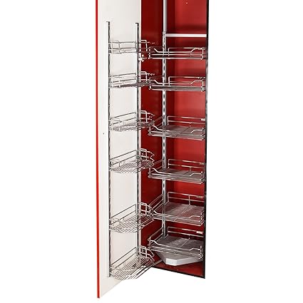 Buy Kraft Italy Stainless Steel Pantry Unit Basket 12 Rack L R