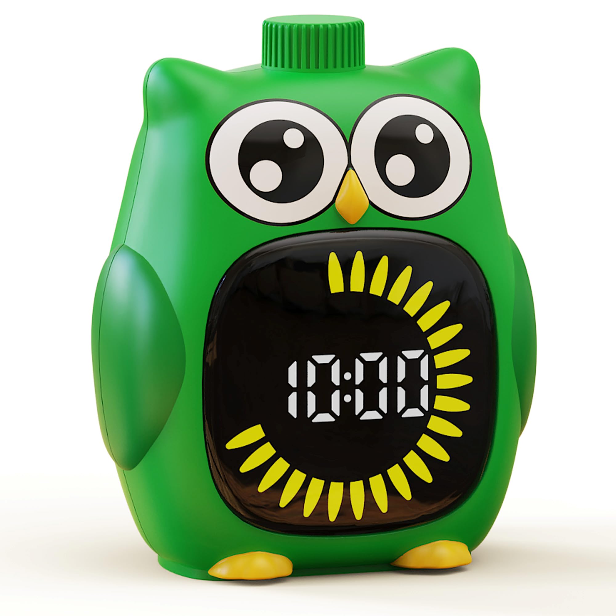 Photo 1 of Doli Yearning Visual Timer for Kids, 99 Minute Cute Owl Digital Countdown Timer for Home School Classroom Supplies Study, Silent Time Management Tool (Green)