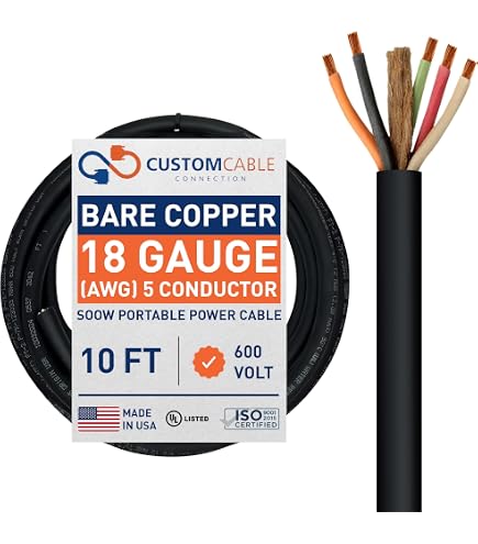 Soow 600volt Flexible/ Portable Power Cables 3X8AWG - arnoldcable