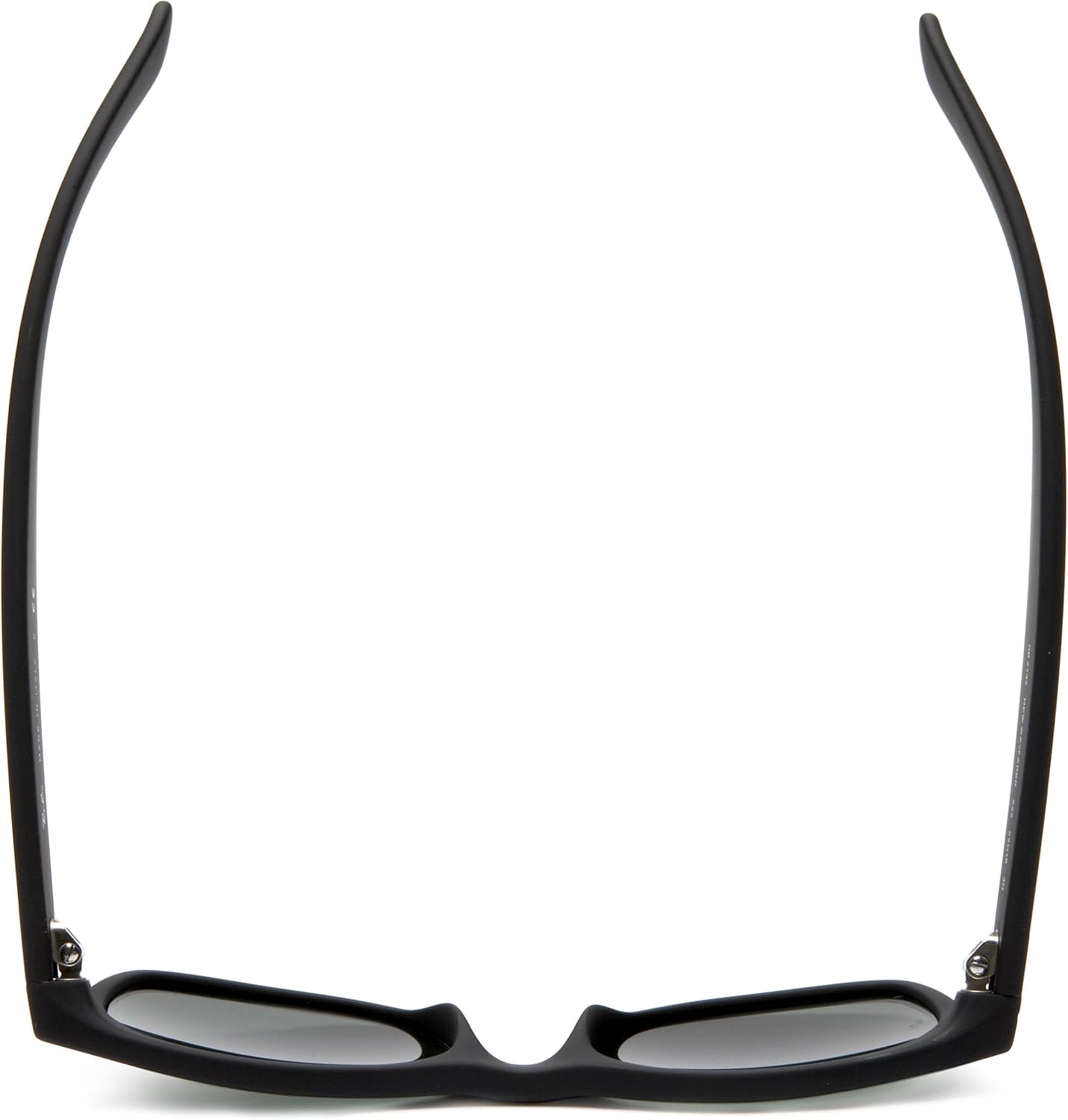Ray-Ban RB2132 New Wayfarer Sunglasses, Rubber Black/Green, 55 mm: Shoes