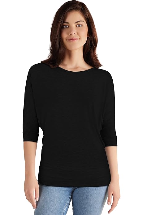 Eileen Fisher  V-Neck Tunic レディース シャツ トップス Black 1 Eileen Fisher V-Neck Tunic Top | Nordstrom