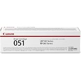 Canon Genuine 051 Black Drum Cartridge Compatible with LBP162dw, MF260 Series