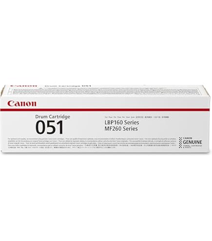 Amazon.com: Canon Genuine 051 Black Toner Cartridge High Capacity