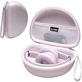 LTGEM Case Compatible with Beats Solo 4 / Studio Pro/Studio 3 / Solo 3 Wireless Bluetooth On-Ear Headphones, Cloud Pink(Case Only)