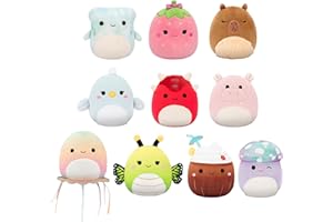 Squishmallows Original 5in 10-Pack – Official Jazwares Plush (Little)