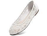 Greatonu Women Shoes Cut Out Slip On Synthetic Lace