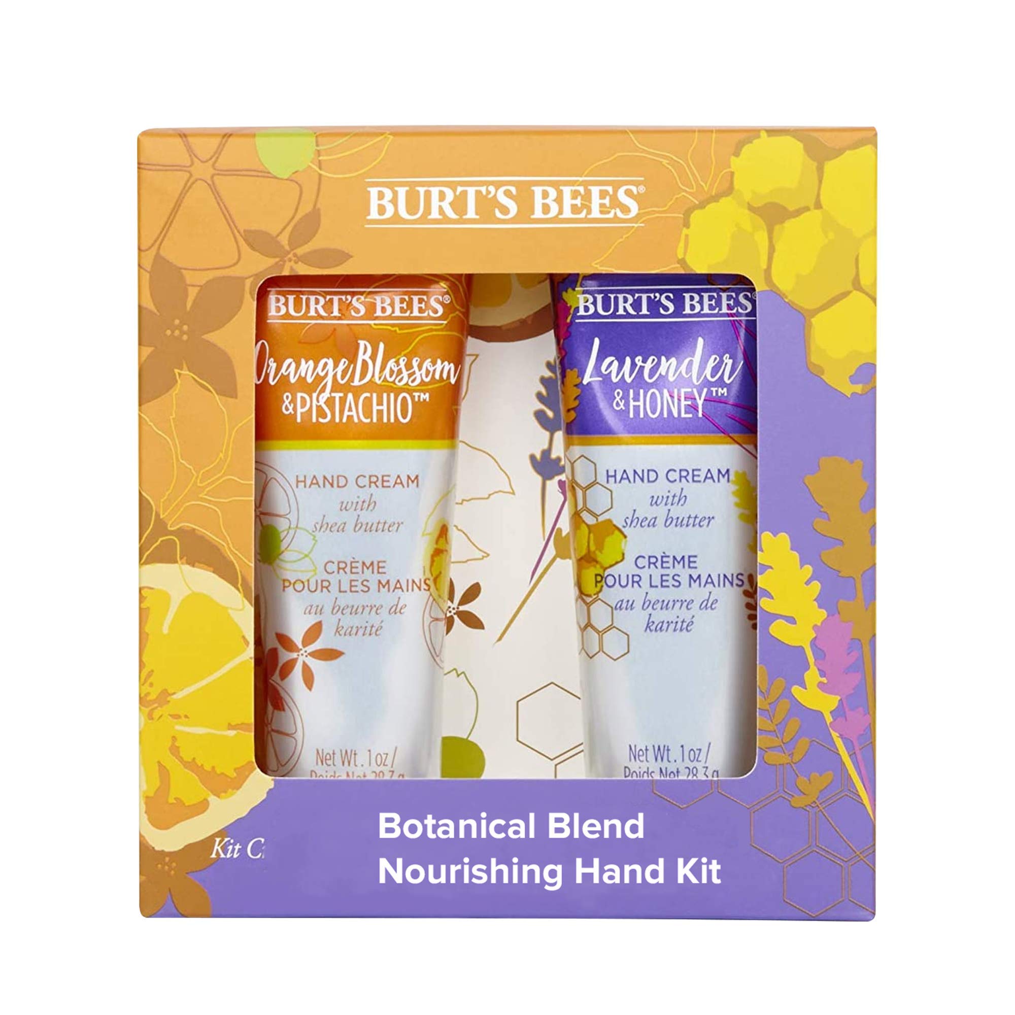 Burt’s Bees Botanical Blend Nourishing 2 Piece Hand Kit 1 x Lavender
