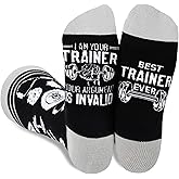 InnoBeta Personal Trainer Gifts, Gifts on Birthday and Christmas, One Size Crew Socks