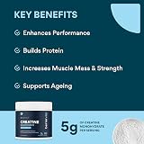 Bettervits Creatine Monohydrate Powder 5g Unflavoured 60 Servings view 2