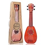 YOLOPLUS+ 17 Inch Kids Ukulele Guitar Toy 4 Strings